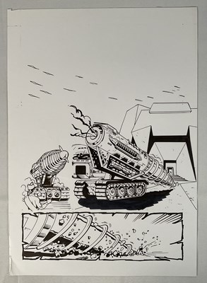 Lot 287 - Original Comic Book artwork - Lee Sullivan...