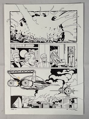 Lot 289 - Original Comic Book artwork - Lee Sullivan...