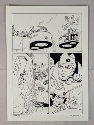 Lot 288 - Original Comic Book artwork - Lee Sullivan...