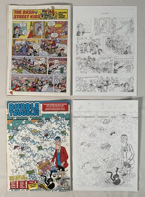 Lot 279 - Original Comic Book artwork - 2 pages of...