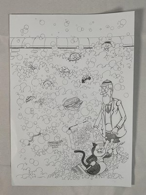 Lot 279 - Original Comic Book artwork - 2 pages of...