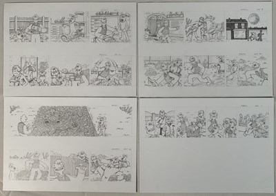 Lot 281 - Original Comic Book artwork - 4 pages of...