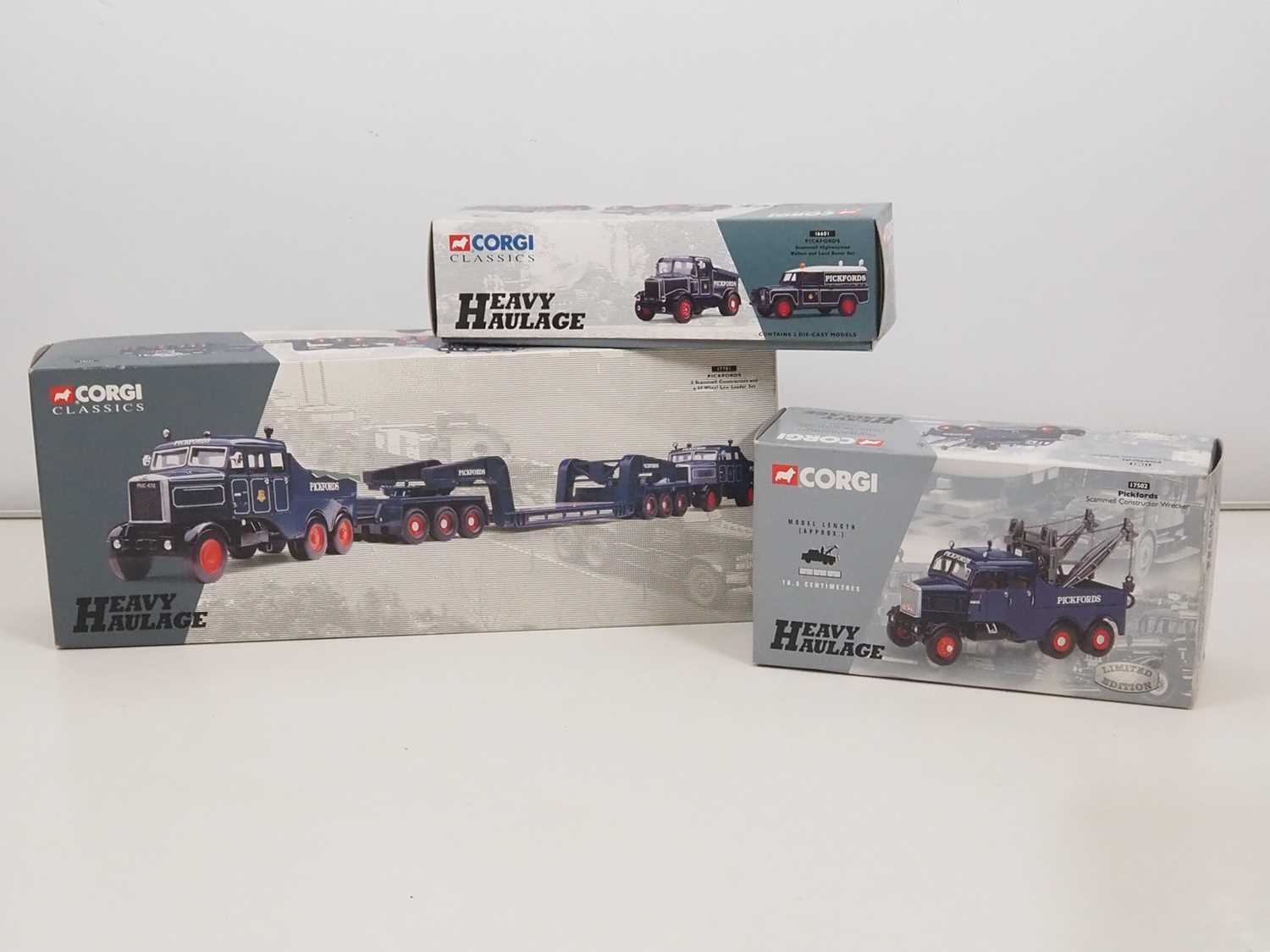 Lot 2 - A group of CORGI 1:50 Scale diecast 'Heavy...