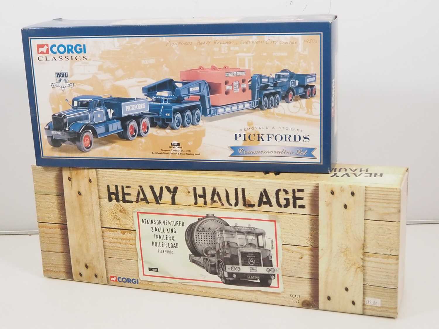 Lot 3 - A pair of CORGI 1:50 Scale diecast 'Heavy...