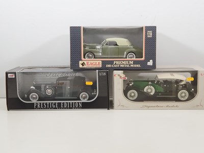 Lot 21 - A group of 1:18 scale American Outline diecast...