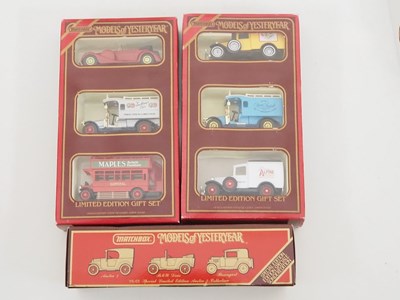 Lot 40 - A group of MATCHBOX MODELS OF YESTERYEAR gift...