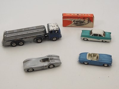 Lot 57 - A quantity of vintage MARKLIN diecast vehicles...