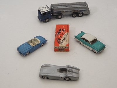 Lot 57 - A quantity of vintage MARKLIN diecast vehicles...