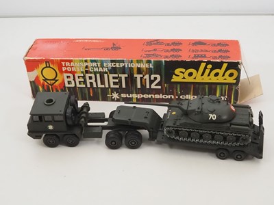 Lot 59 - A group of SOLIDO diecast models to include a...