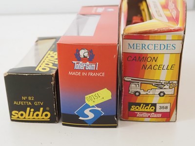 Lot 59 - A group of SOLIDO diecast models to include a...