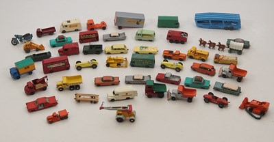 Lot 62 - A tray containing a quantity of 1960s MATCHBOX...
