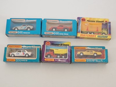 Lot 69 - A group of MATCHBOX Superkings cars and...