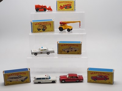 Lot 74 - A group of MATCHBOX 1:75 series diecast cars...