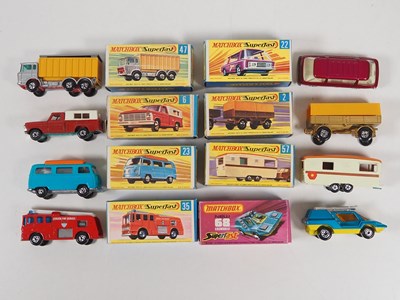Lot 76 - A group of MATCHBOX Superfast series cars...