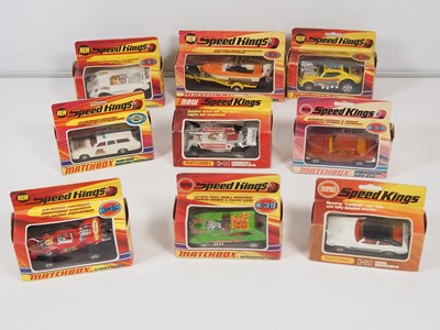 Lot 78 - A group of original MATCHBOX Speedkings cars -...