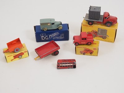 Lot 104 - A mixed group of diecast cars, truck etc by...