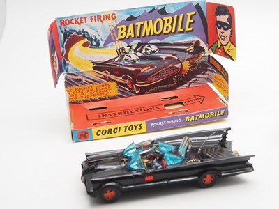Lot 106 - A CORGI 267 diecast Batmobile in original box,...