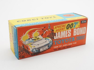 Lot 107 - A CORGI 336 diecast James Bond Toyota 2000GT...