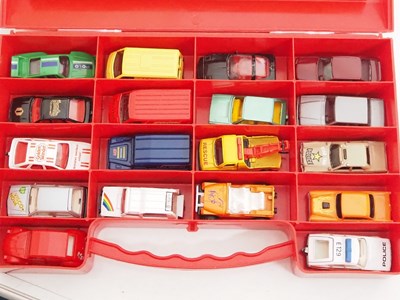 Lot 110 - A group of vintage MATCHBOX car carry cases...