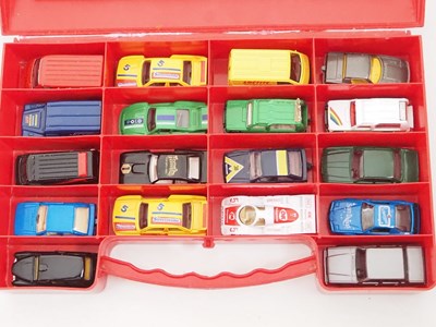 Lot 110 - A group of vintage MATCHBOX car carry cases...