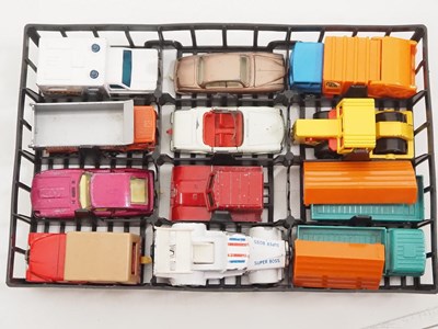 Lot 110 - A group of vintage MATCHBOX car carry cases...