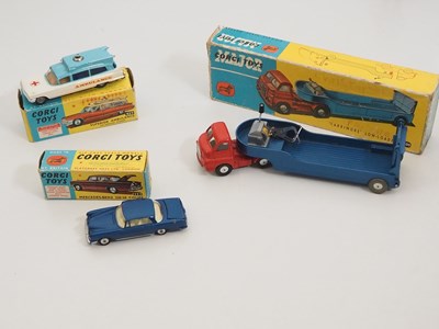 Lot 117 - A pair of CORGI diecast cars comprising a 253...