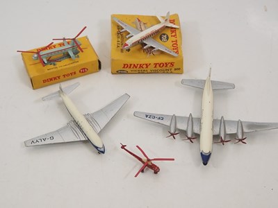 Lot 160 - A group of DINKY Civilian airliners and...