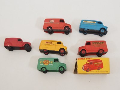 Lot 165 - A group of DINKY diecast vans to include...