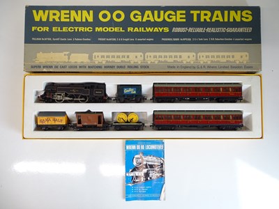 Lot 158 - OO SCALE MODEL RAILWAYS: A WRENN WPG300 mixed...