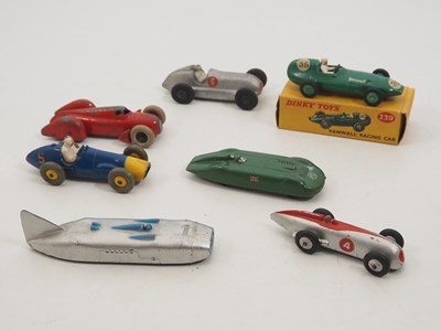 Lot 169 - A group of DINKY diecast racing cars and world...