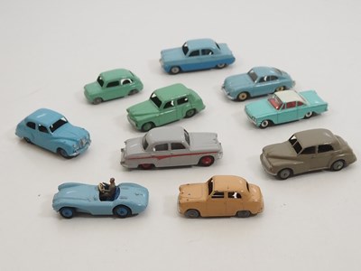 Lot 178 - A mixed group of DINKY diecast cars to include...