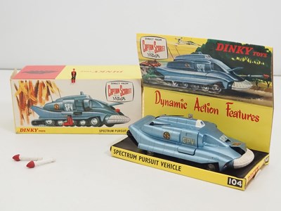 Lot 184 - A DINKY diecast 104 Gerry Anderson's Captain...