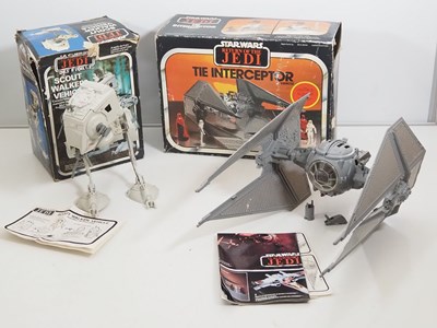 Lot 193 - A pair of vintage Star Wars (Return of the...