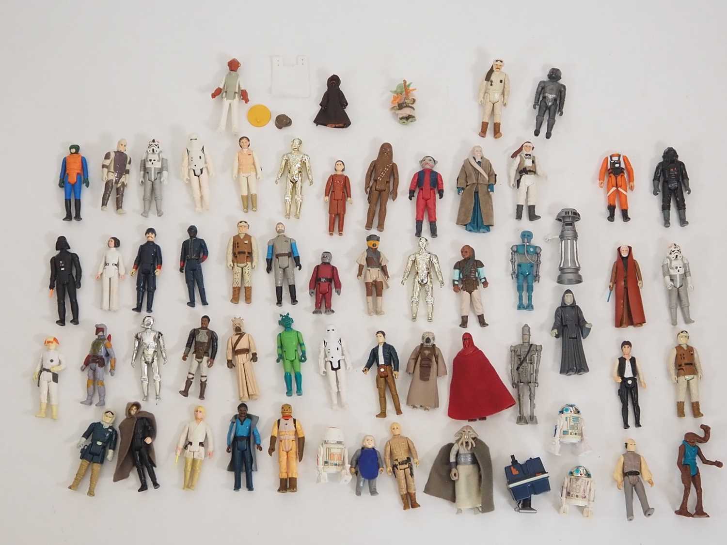 Lot 210 - A large group of vintage PALITOY Star Wars...