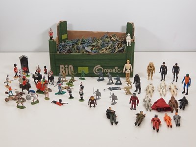 Lot 233 - A large collection of plastic soldiers by...