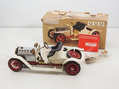 Lot 237 - A vintage MAMOD live steam roadster car, seat...