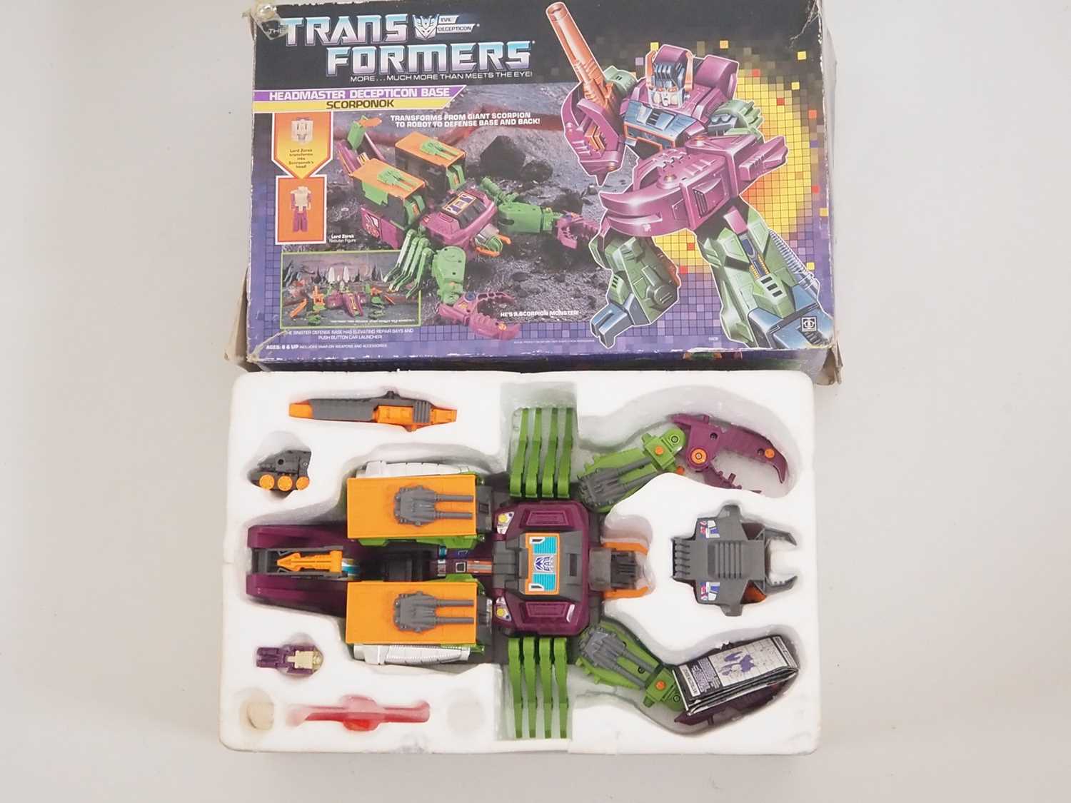 Lot 265 - An original HASBRO Transformers Head Master...