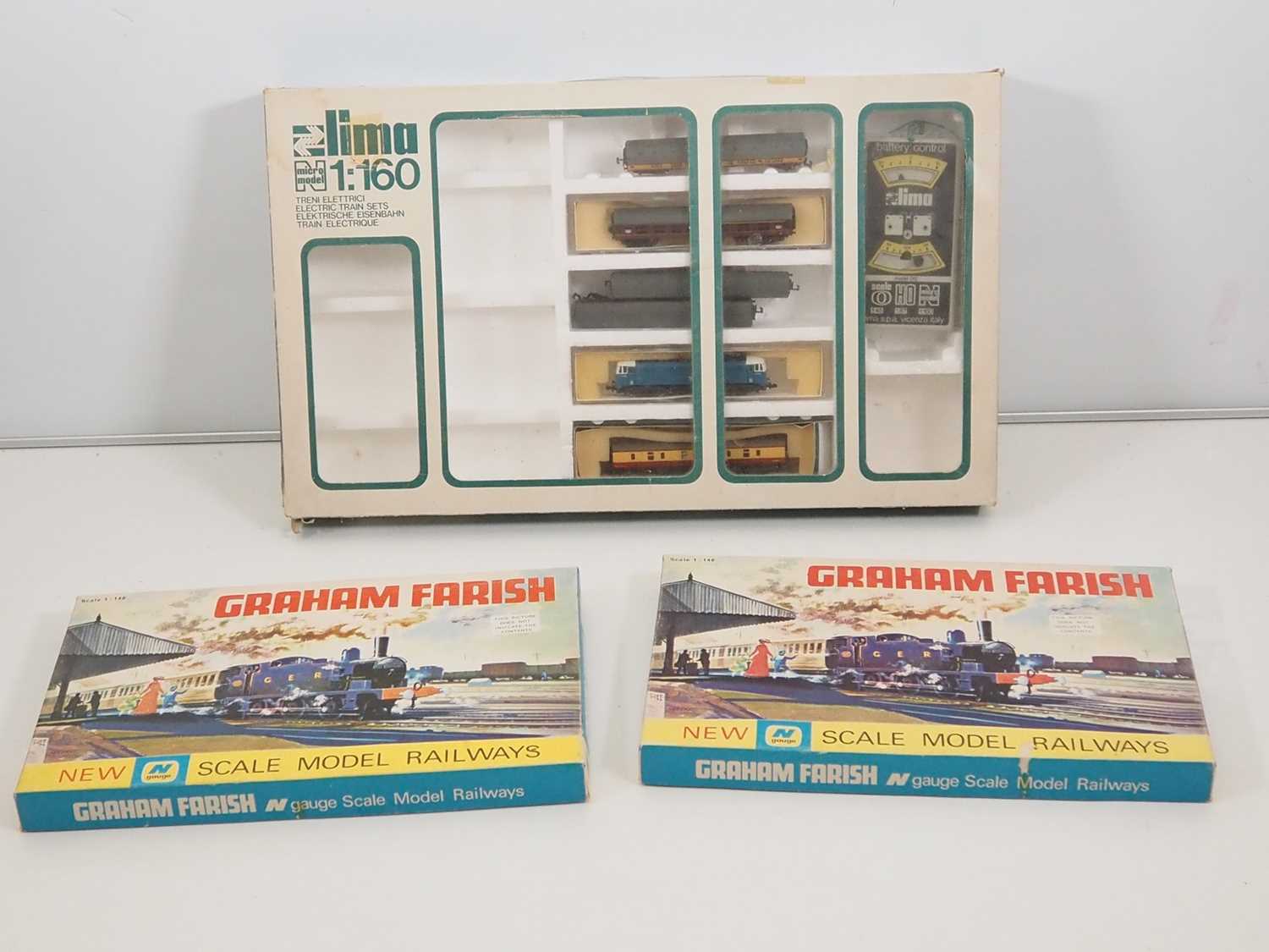Vintage Plastic Train Sets