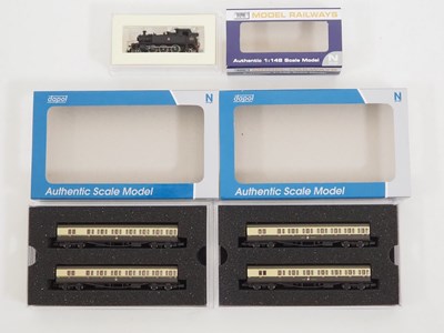 Lot 284 - A DAPOL N gauge Class 45xx Prairie steam tank...