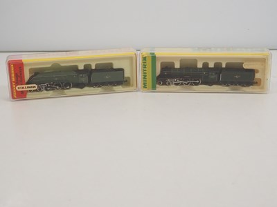 Lot 297 - A pair of MINITRIX N gauge steam locomotives...