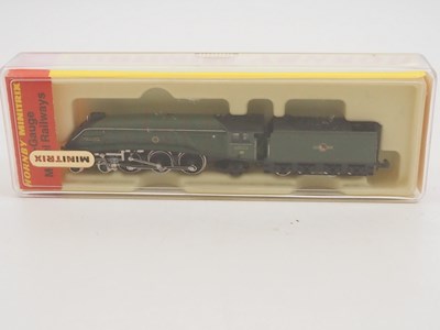 Lot 297 - A pair of MINITRIX N gauge steam locomotives...