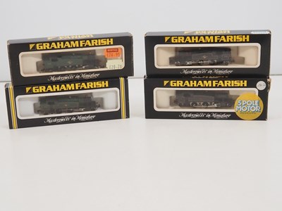 Lot 309 - A group of GRAHAM FARISH N gauge Prairie steam...