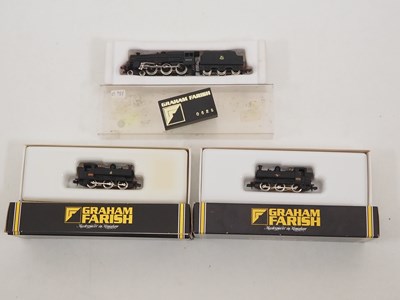 Lot 310 - A GRAHAM FARISH N gauge Black 5 steam...