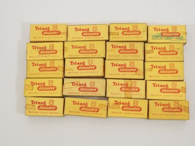 Lot 327 - A group of various TRIANG TT gauge wagons -...
