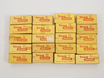 Lot 328 - A group of various TRIANG TT gauge wagons -...