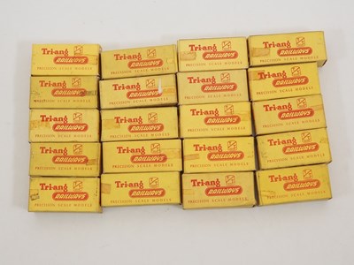Lot 329 - A group of various TRIANG TT gauge wagons -...