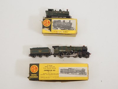 Lot 335 - A pair of GEM TT gauge kit built steam...