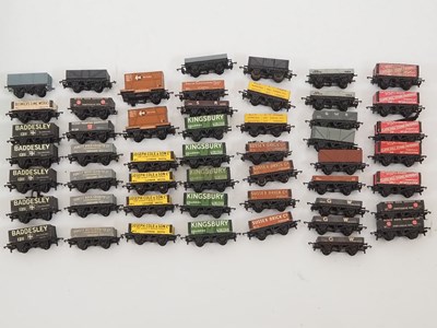 Lot 339 - A quantity of kit built PECO TT gauge wagons -...
