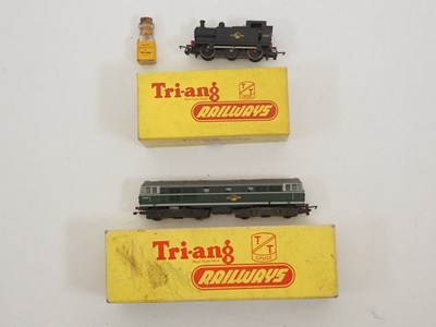 Lot 342 - A pair of TRIANG TT gauge locomotives...