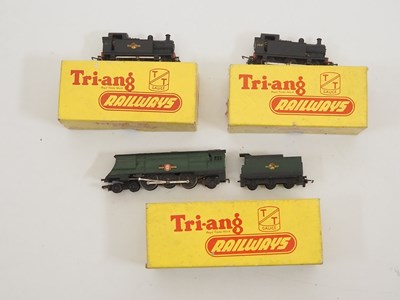 Lot 345 - A group of TRIANG TT gauge steam locomotives...